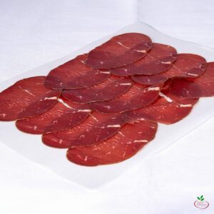 BRESAOLA (noix de bœuf séchée prévoir 75g par personne soit 6 tranches fines)