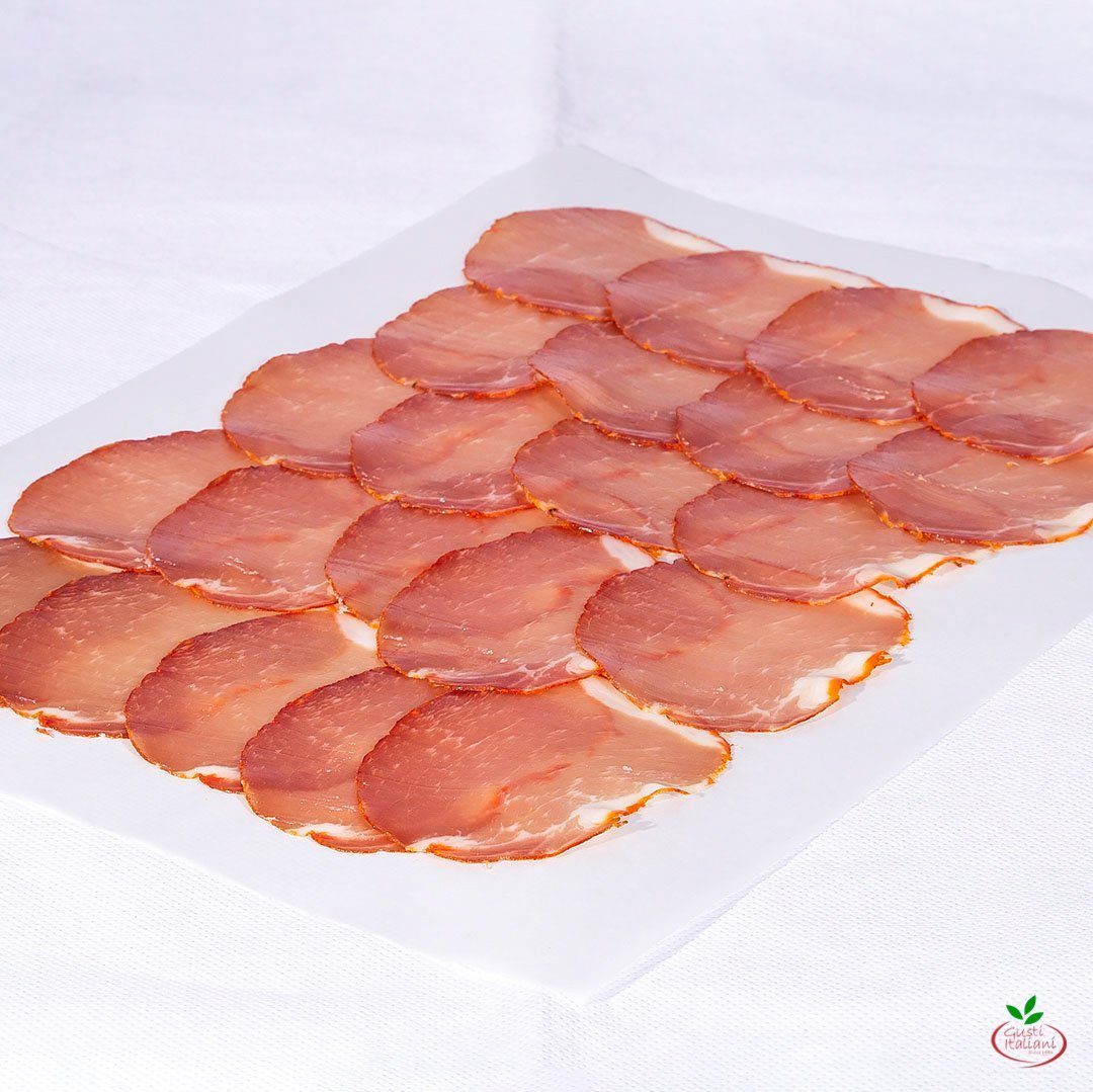LONZINO (Lonzo, longe de porc, prévoir 75g par personne soit 8 rondelles)