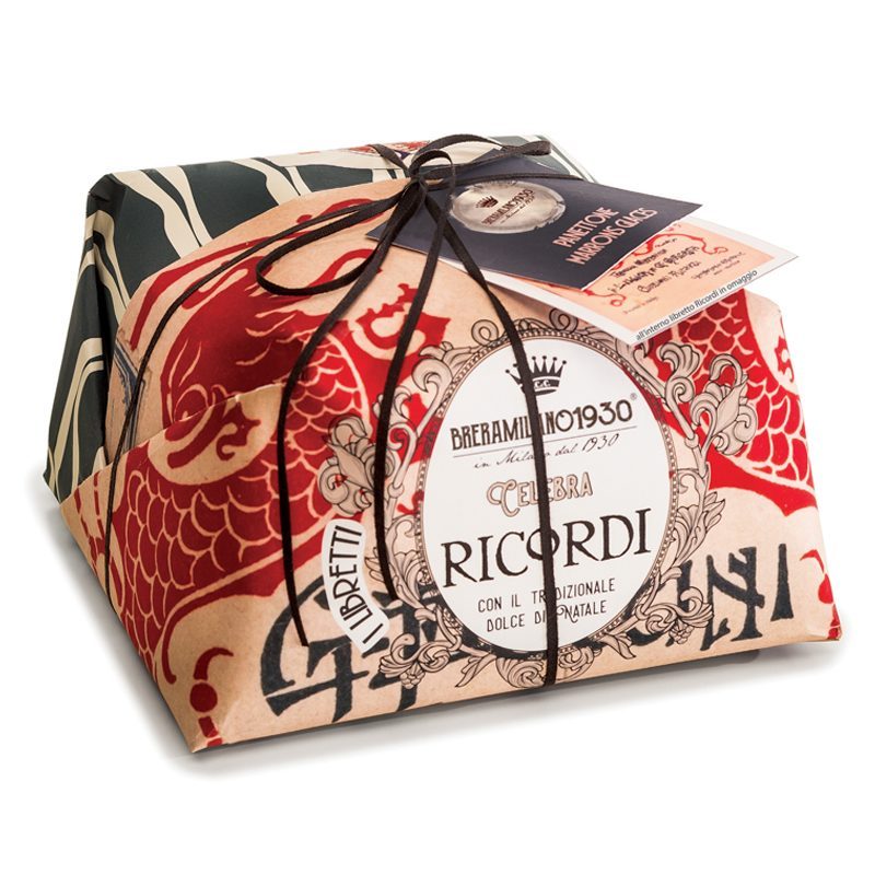 PANETTONE AU MARRONS GLACES 750g