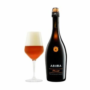 BIERE ARTISANALE ANIMA DU PIEMONT MOZART AMBREE double malt 0.75l