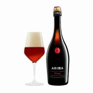 BIERE ARTISANALE ANIMA DU PIEMONT DANTE ROUSSE double malt 0.75l