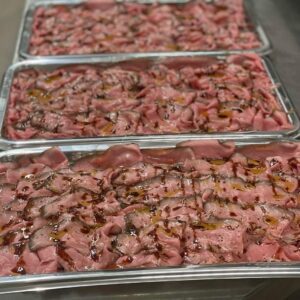 PLATEAU DE LONGE DE BOEUF 4/5 Personnes (En précommande 24 heures à l'avance)